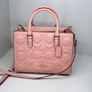 coach Maggie Small Tote Bag In Signature Leather